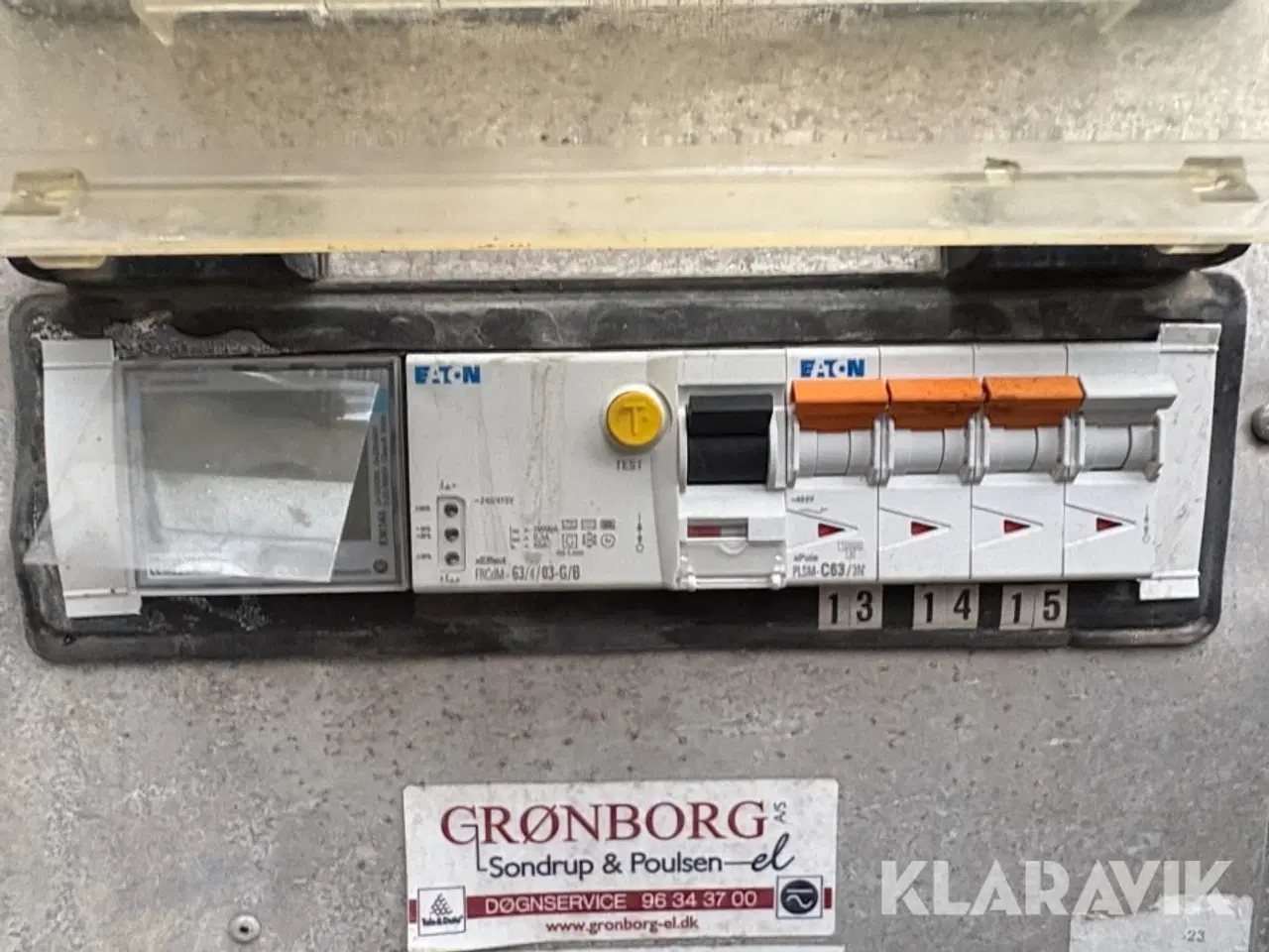 Billede 8 - Eltavle 63 amp med måler