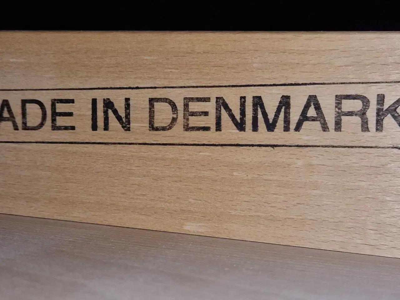 Billede 4 - Spisebord med udtræk, bøg