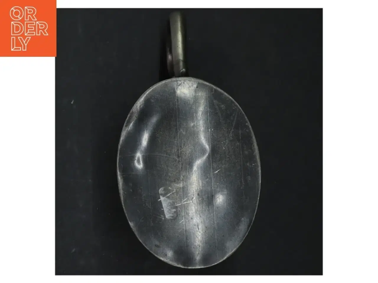 Billede 3 - Antik Tin flødekande (str. H. 10 cm)