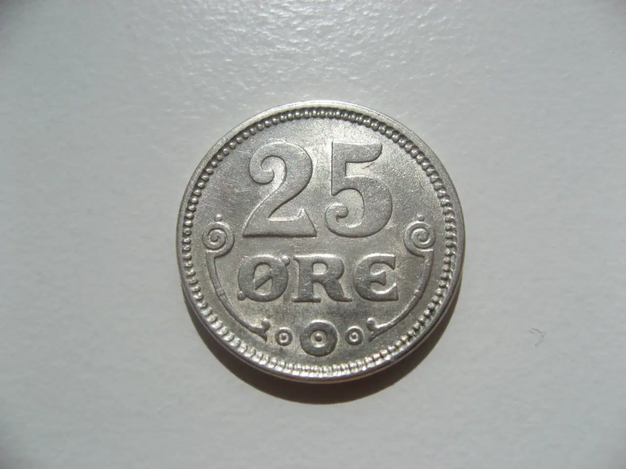 Billede 2 - Særdeles flot sølv 25 øre 1917, Den gode