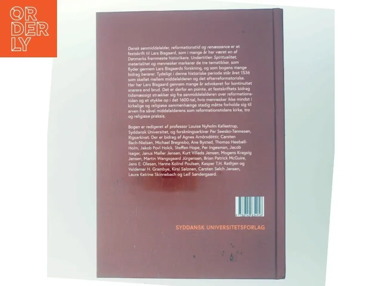 Billede 3 - Dansk senmiddelalder, reformationstid og renæssance : spiritualitet, materialitet og mennesker : et festskrift til Lars Bisgaard (Bog)