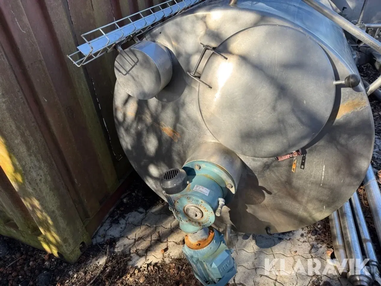 Billede 4 - Rustfri tank Chris Jensen Tank 2500 Liter og 1800 Liter