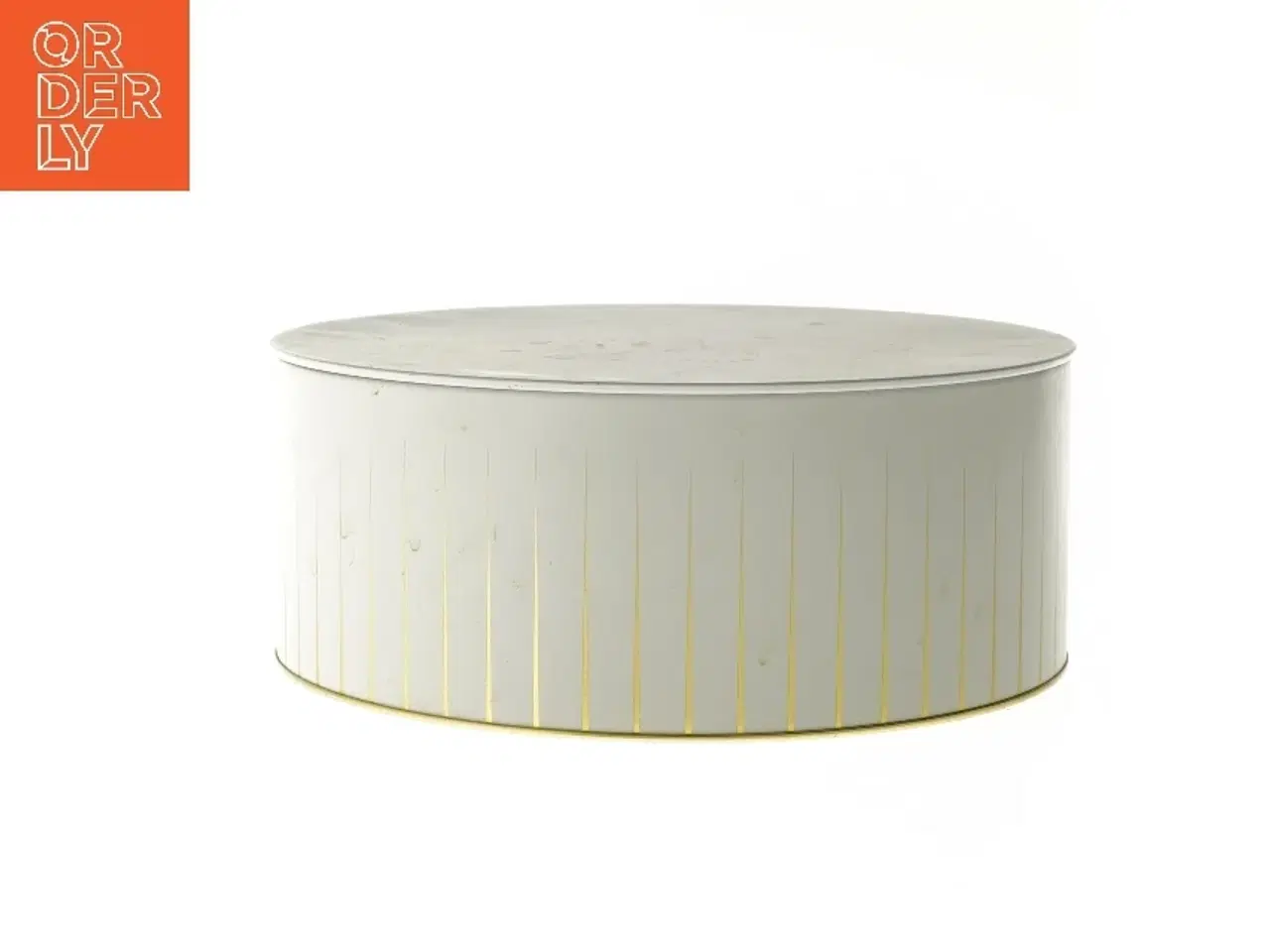 Billede 1 - Rund opbevaringsdåse med låg fra Kähler (str. Ø 22 cm længde 9 cm)