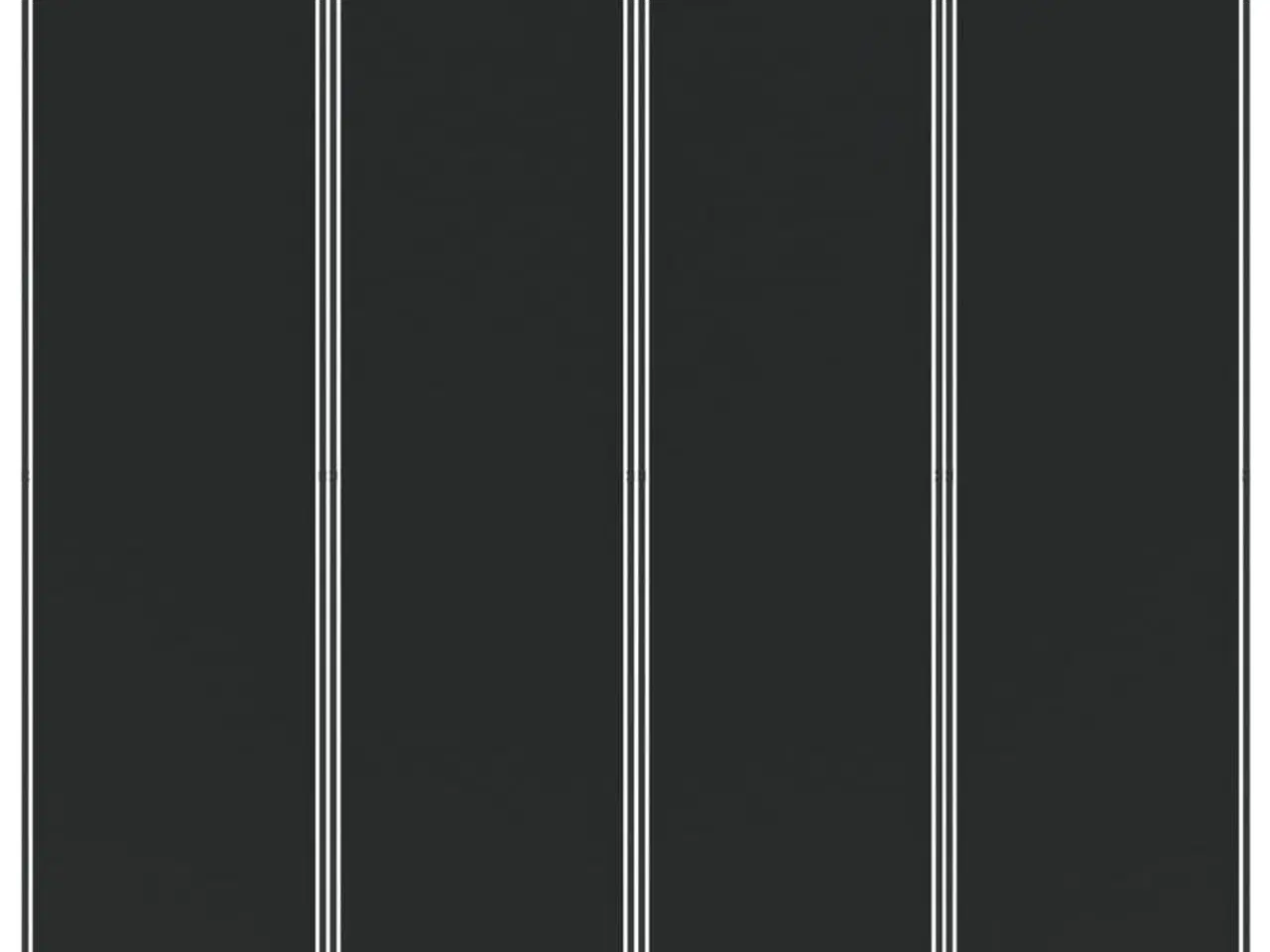 Billede 3 - 4-panels rumdeler 200x200 cm stof sort