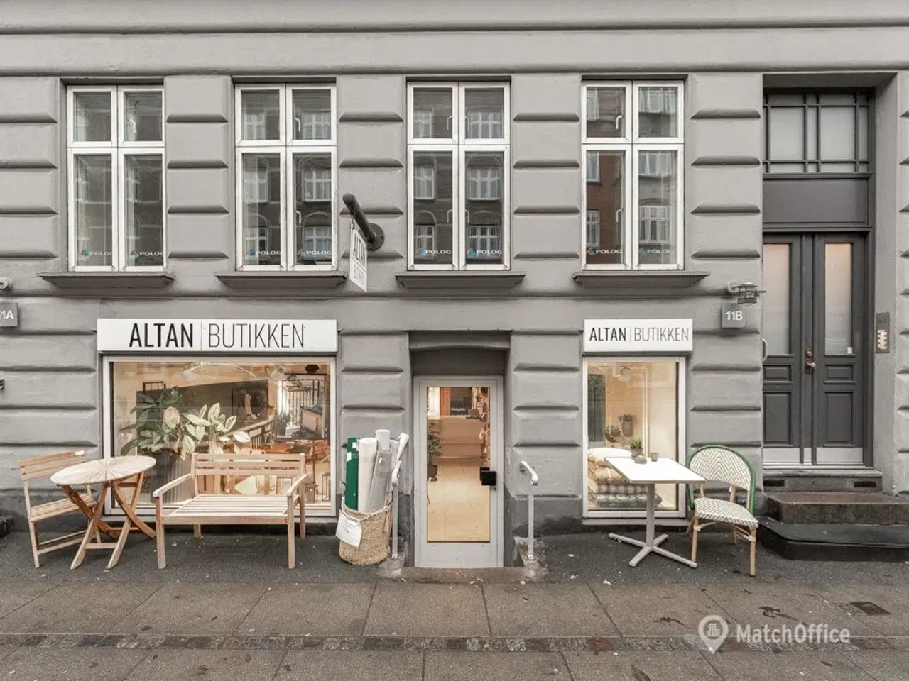 Billede 15 - SÆLGES: Velholdt og synlig erhvervsandel i høj kælder – med bred facade mod Godthåbsvej