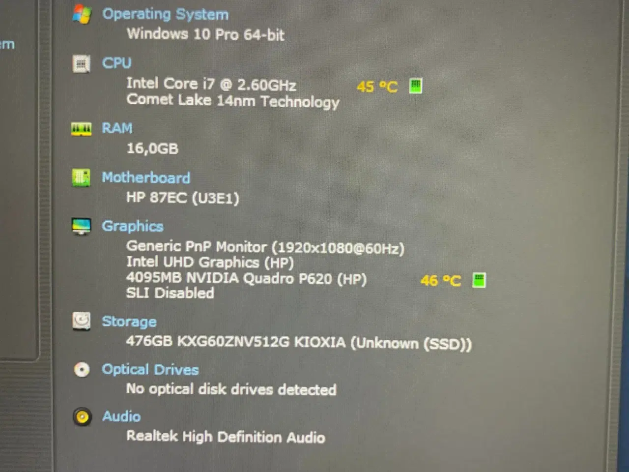 Billede 6 - HP Zbook G7, bærbar computer