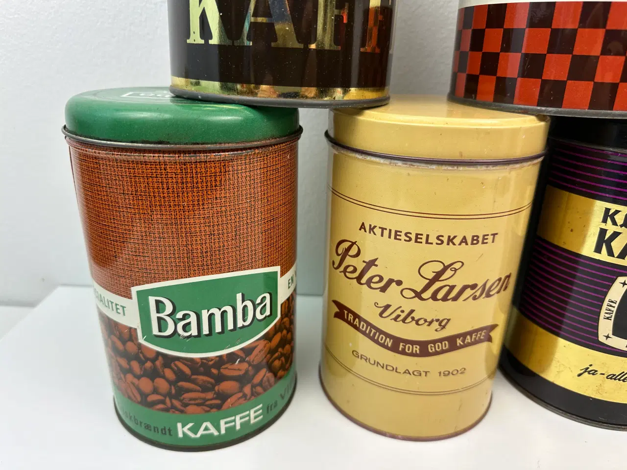 Billede 3 - Div. retro kaffedåser / dåser