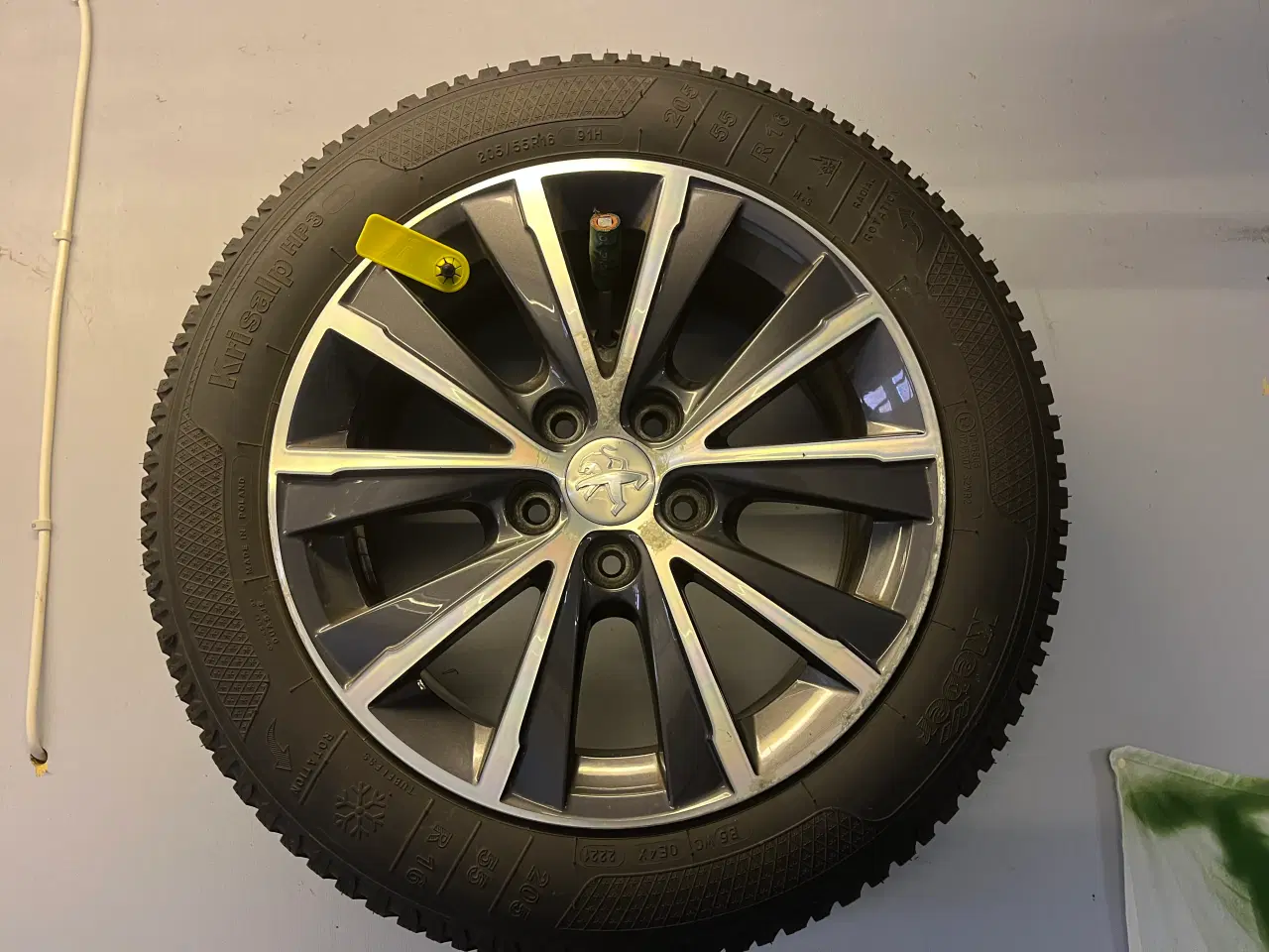 Billede 4 - Originale Peugeot vinter fælge med dæk 