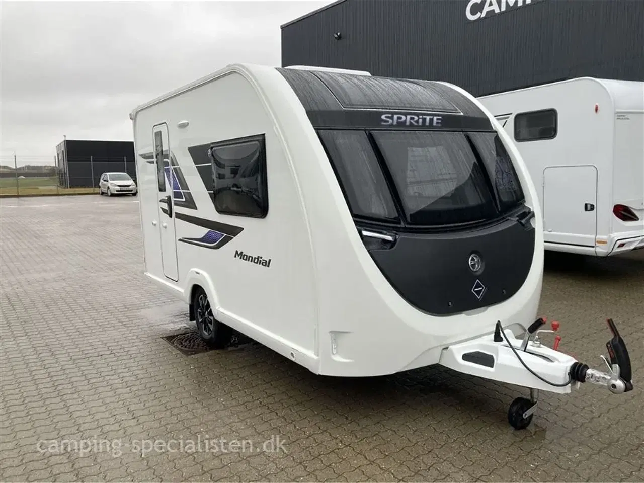 Billede 2 - 2024 - Sprite Mondial 370 SE   Sprite Mondial 370 SE model 2024 - Enkeltsenge - kan nu opleves ved Camping Specialisten.dk