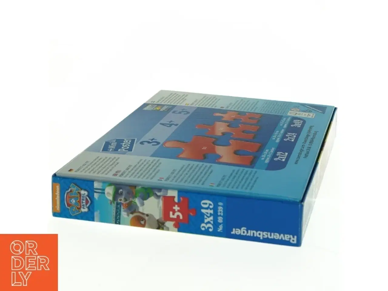 Billede 4 - PAW Patrol puslespil fra Ravensburger 3 stk. (str. 21 x 21 cm)