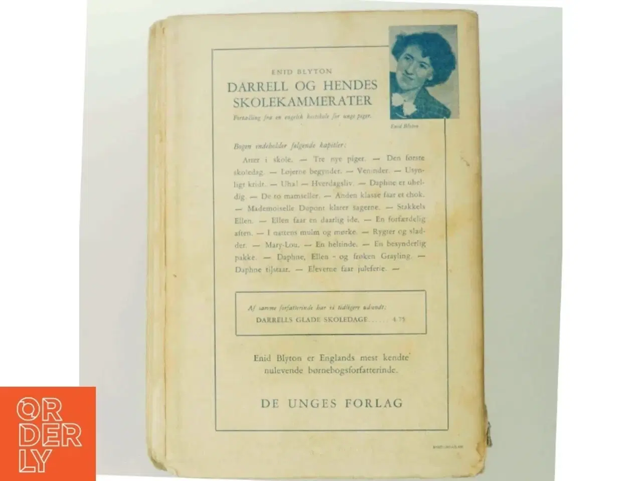 Billede 5 - Enid Blyton bog &#39;Darrell og hendes skolekammerater&#39; fra De Unges Forlag