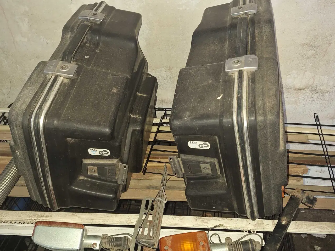 Billede 1 - Krauser sidetasker + beslag