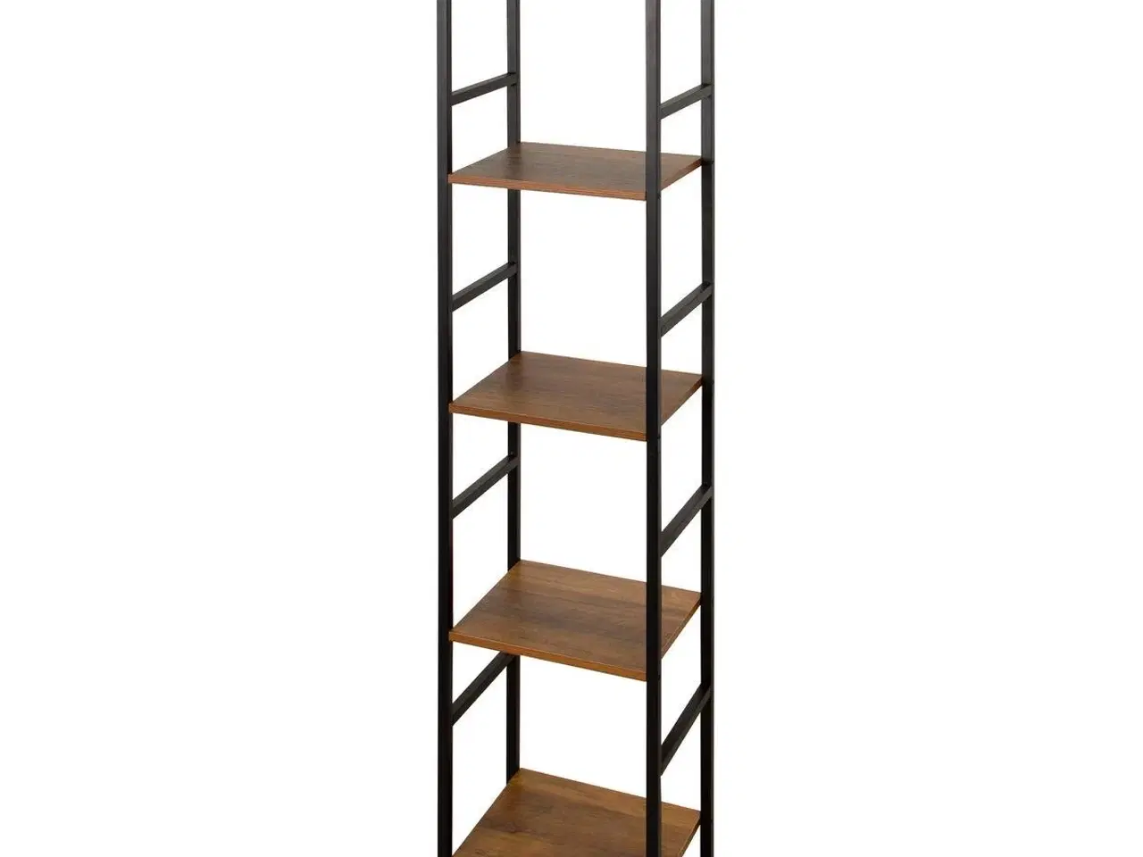 Billede 1 - Reolsystem Max Home - jern og træ MDF, 5 hylder, 30 × 144 × 24 cm