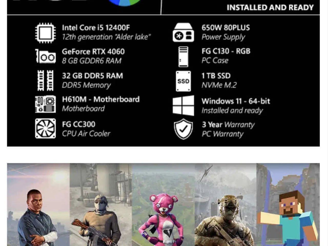 Billede 3 - Gamer pc 