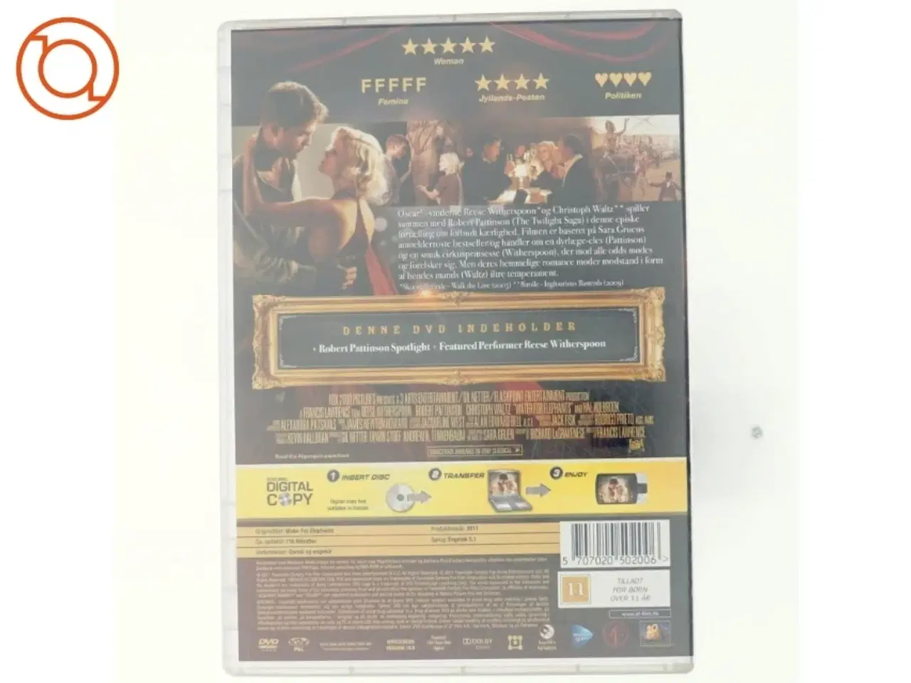 Billede 3 - WATER FOR ELEPHANTS
