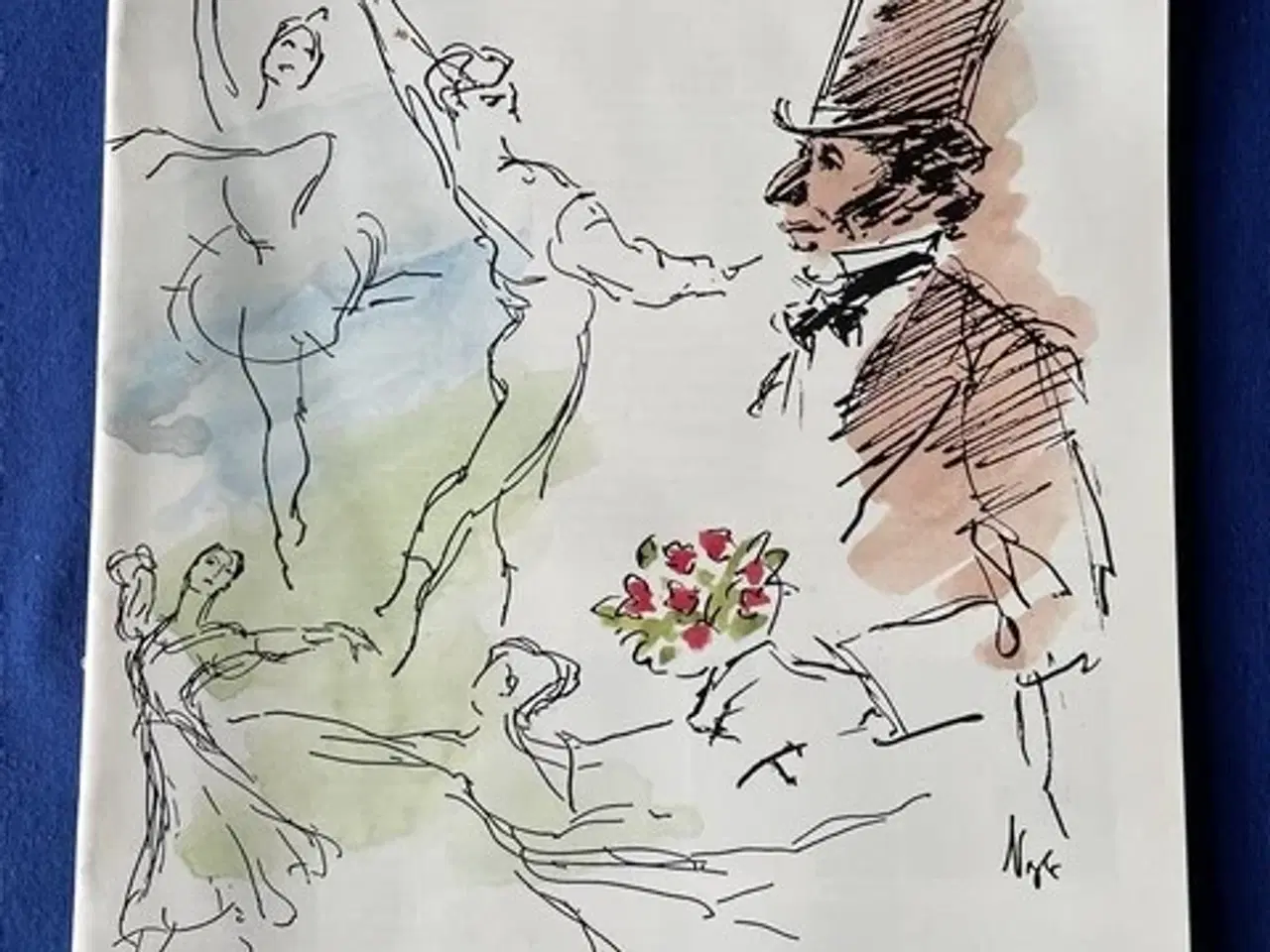 Billede 1 - H.C. Andersen Balletprisen 1988 - Det Kongelige Teater - Program A4 - Pæn