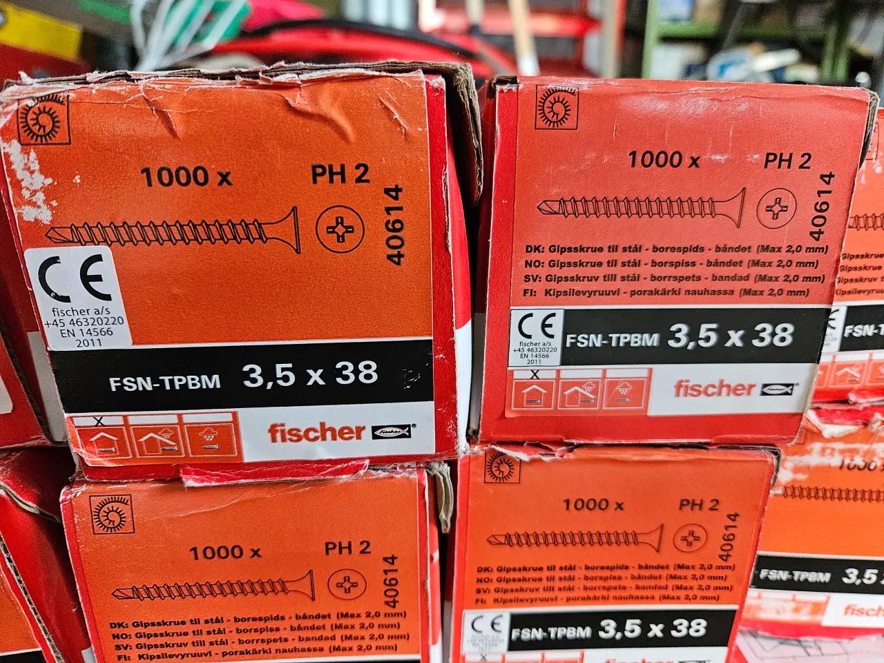 Billede 1 - Gipsskruer til stål