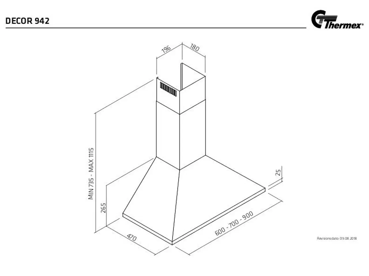 Billede 6 - Flot ny kvalitetsemhætte fra danske Thermex