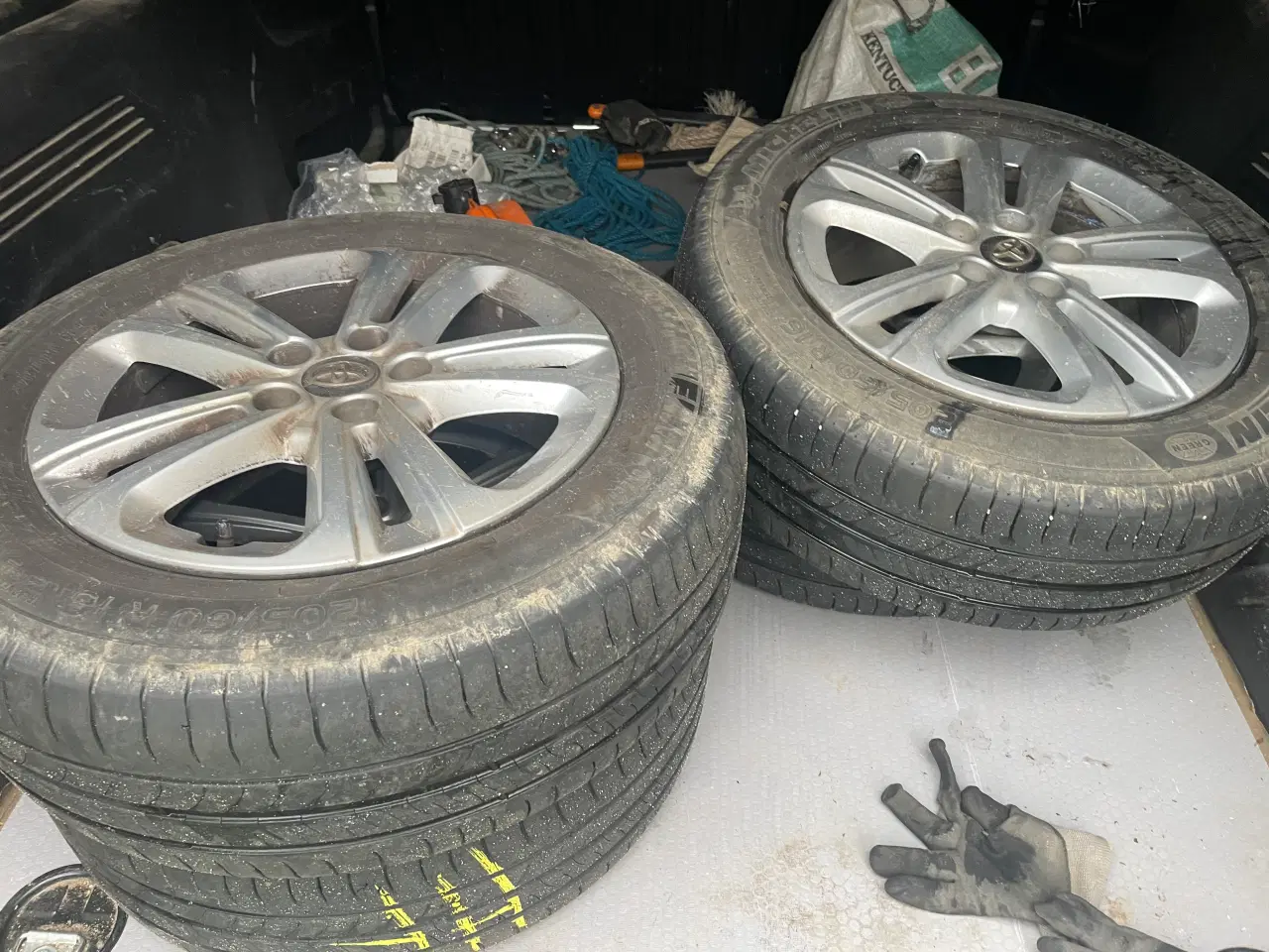 Billede 1 - Alu fælge fra Toyota 