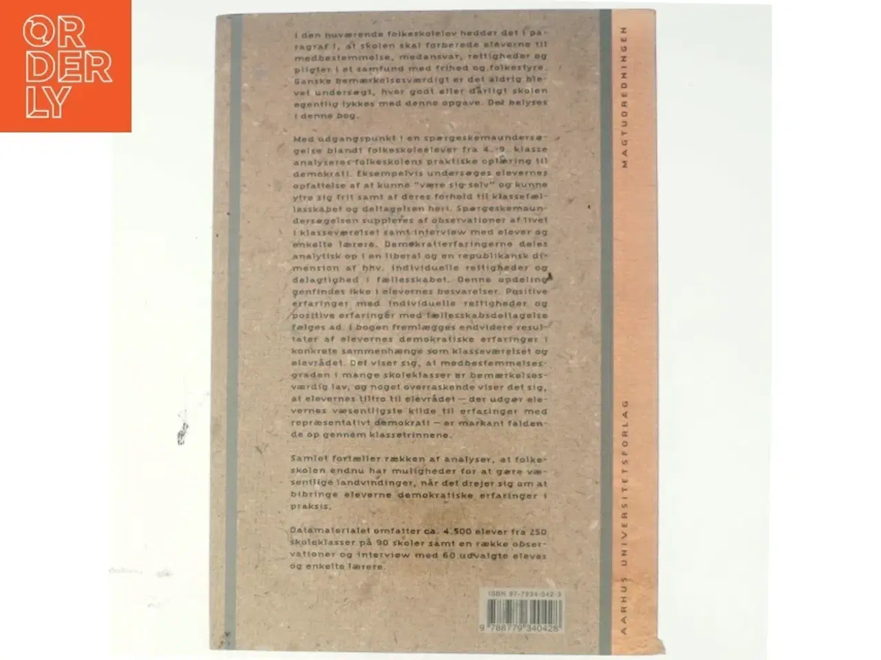 Billede 3 - Den vordende demokrat : en undersøgelse af skoleklassen som demokratisk lærested af Bo Jacobsen (f. 1940) (Bog)