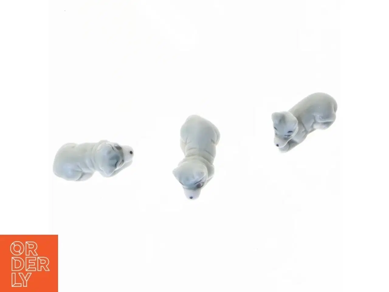Billede 2 - Porcelænsfigurer af dyr (str. 3 x 1 cm)