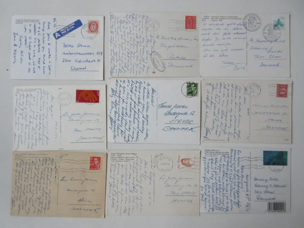 Billede 8 - Postkort fra Norge 37 brugte postkort 