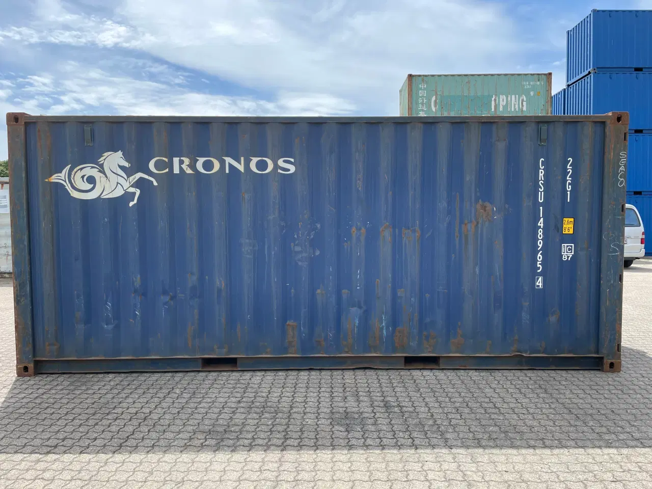 Billede 5 - 20 fods Container- ID: CRSU 148965-4