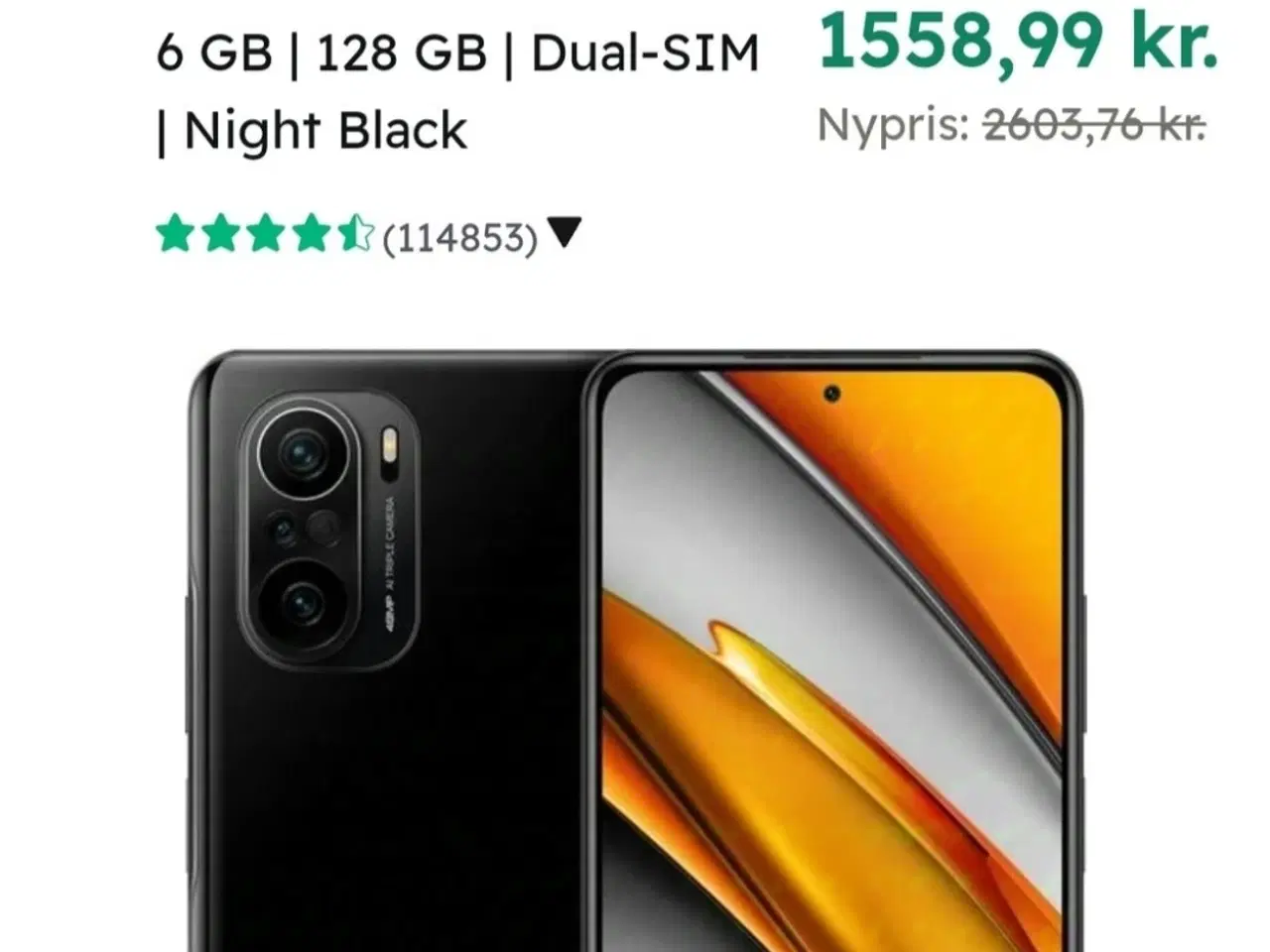 Billede 4 - Xiaomi Poco F3 6 GB | 128 GB