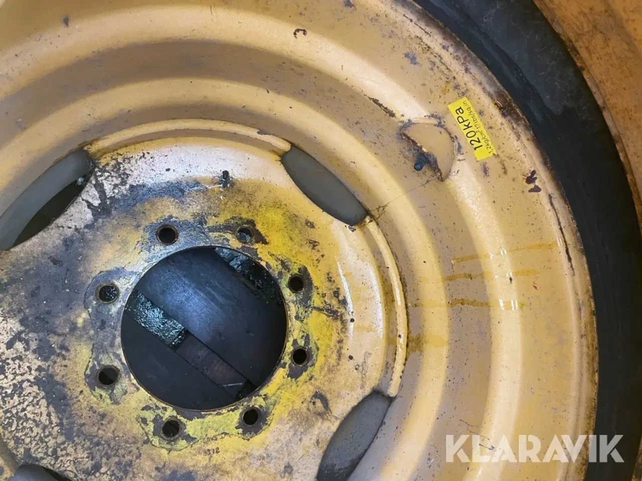 Billede 9 - Entreprenør dæk Trelleborg 600/55-26,5 til hydrema dumper