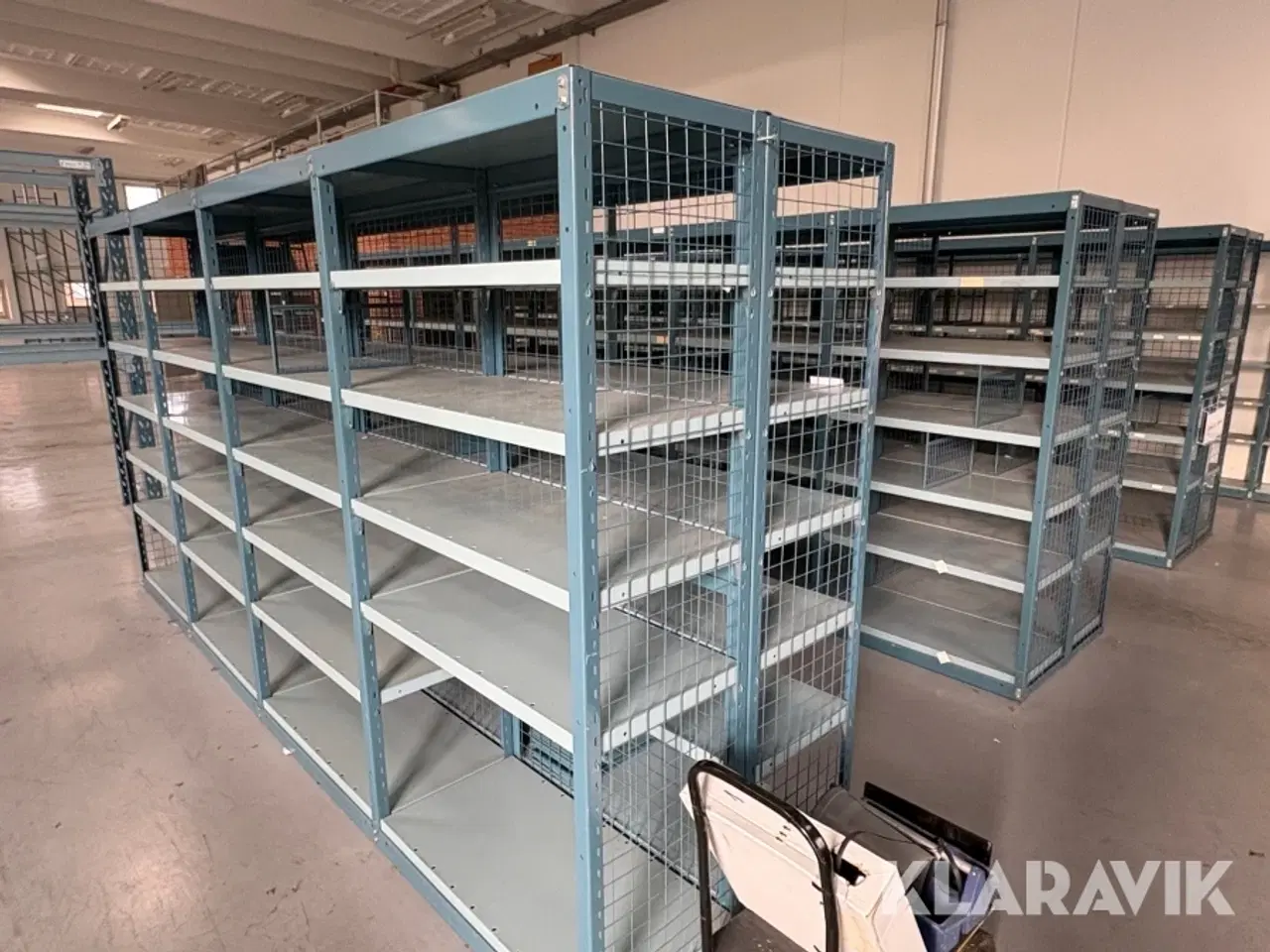 Billede 4 - Dobbelte stålreoler Smith - 22 fag