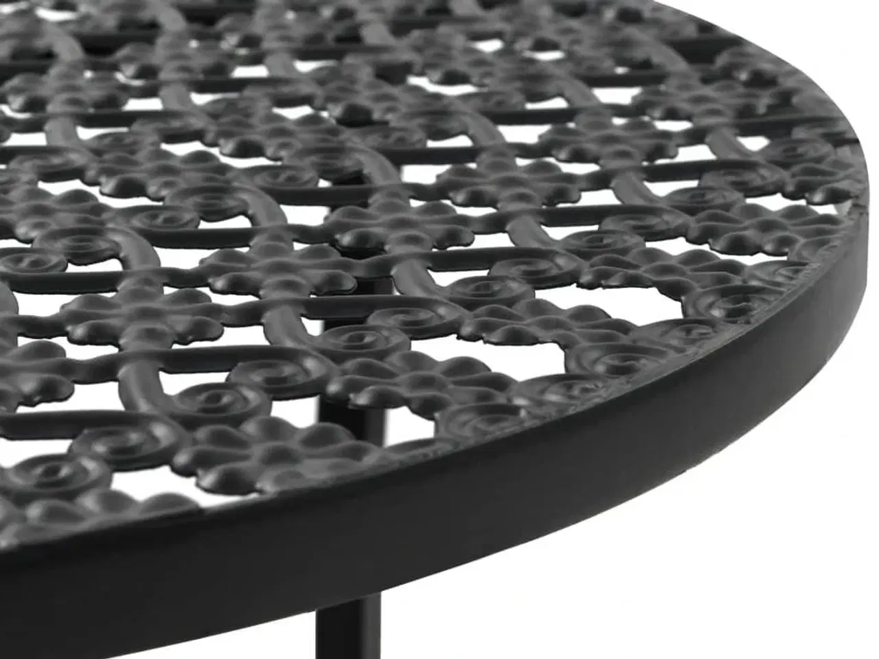 Billede 3 - Bistrobord 40 x 70 cm metal sort