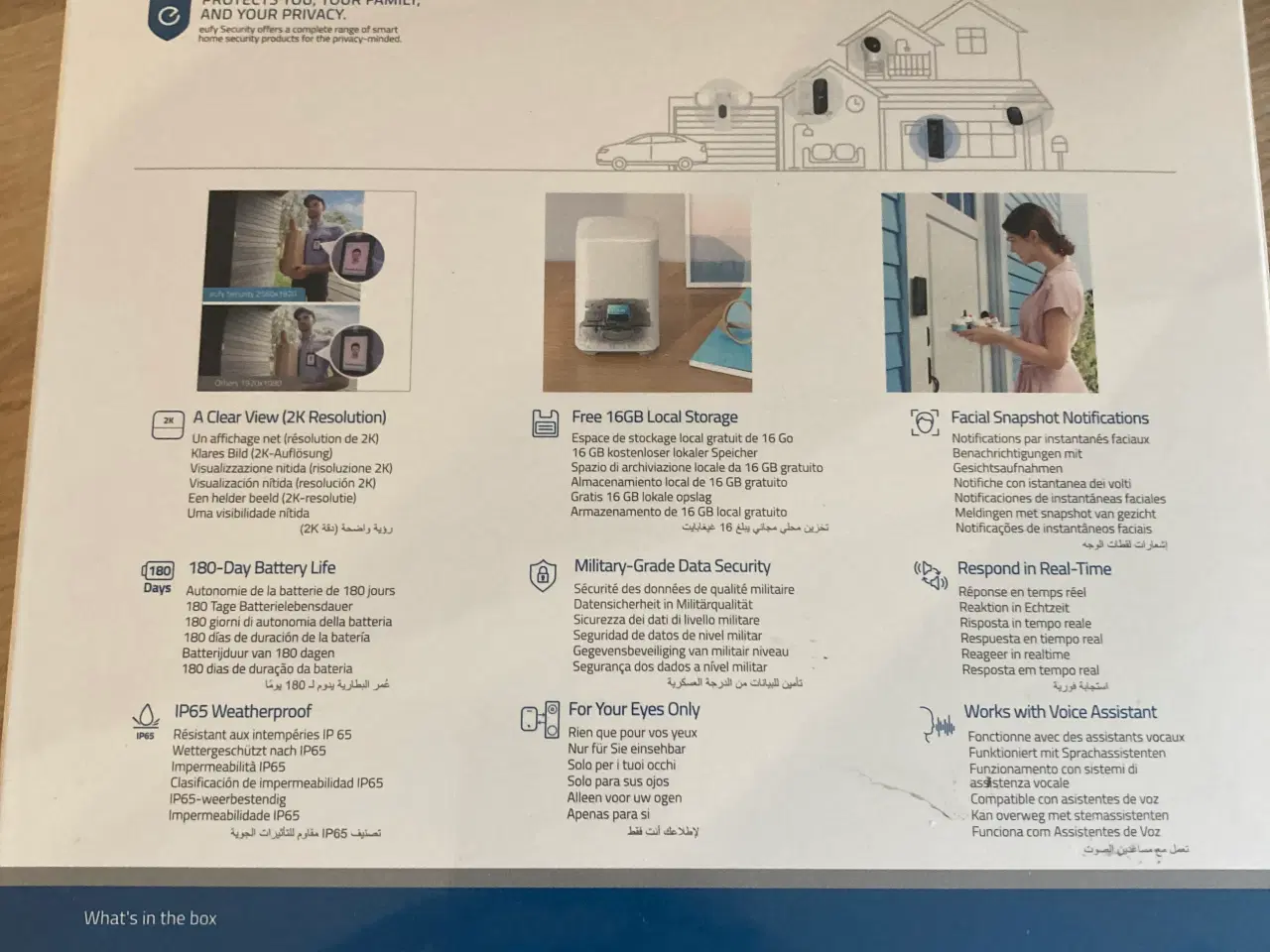 Billede 4 - Helt ny Eufy video dørklokke med base