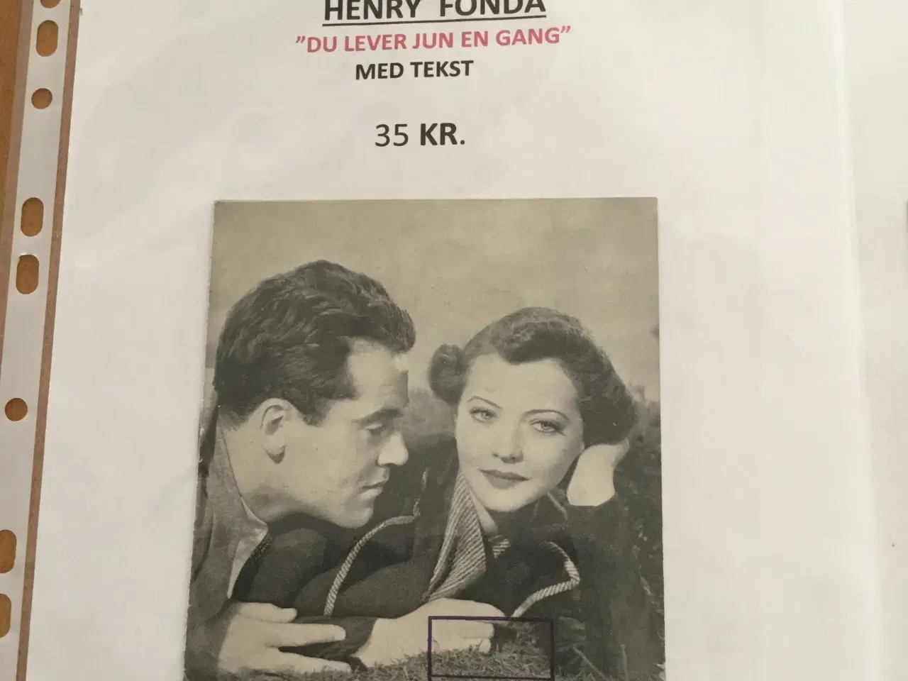 Billede 5 - FILMPR. M.Rooney + Henry Fonda - se pris