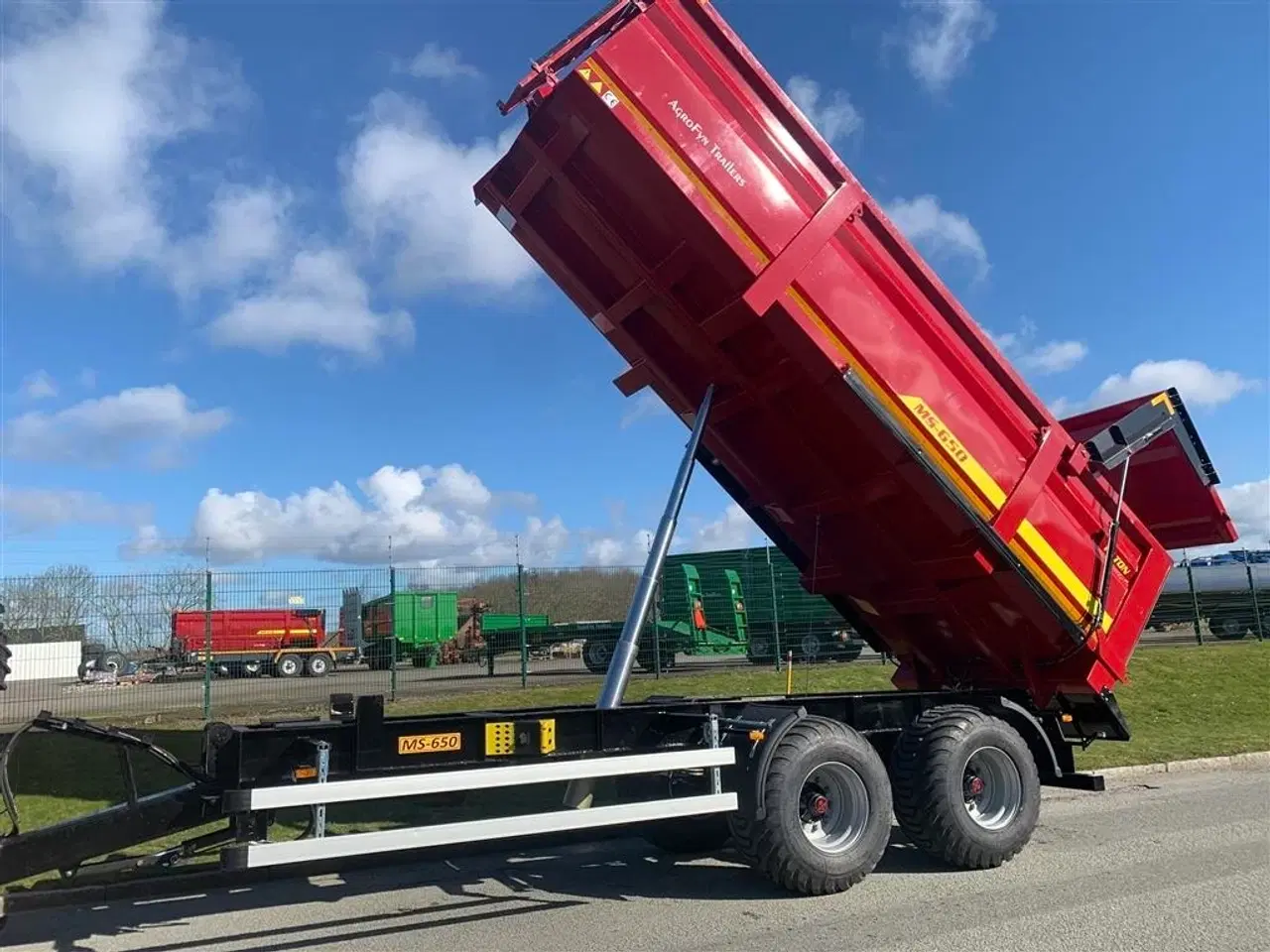 Billede 15 - Agrofyn Trailers 18 tons bagtipvogn