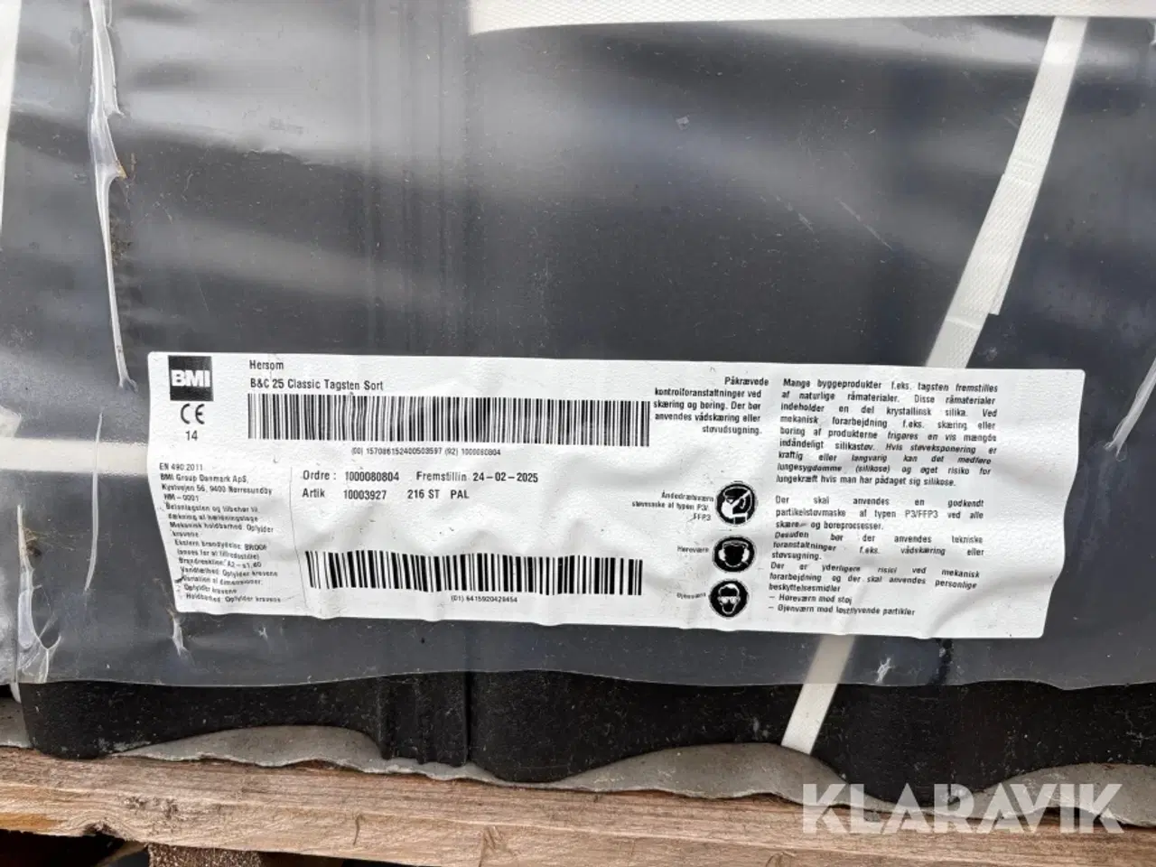 Billede 10 - Sorte tagsten 450+ styk