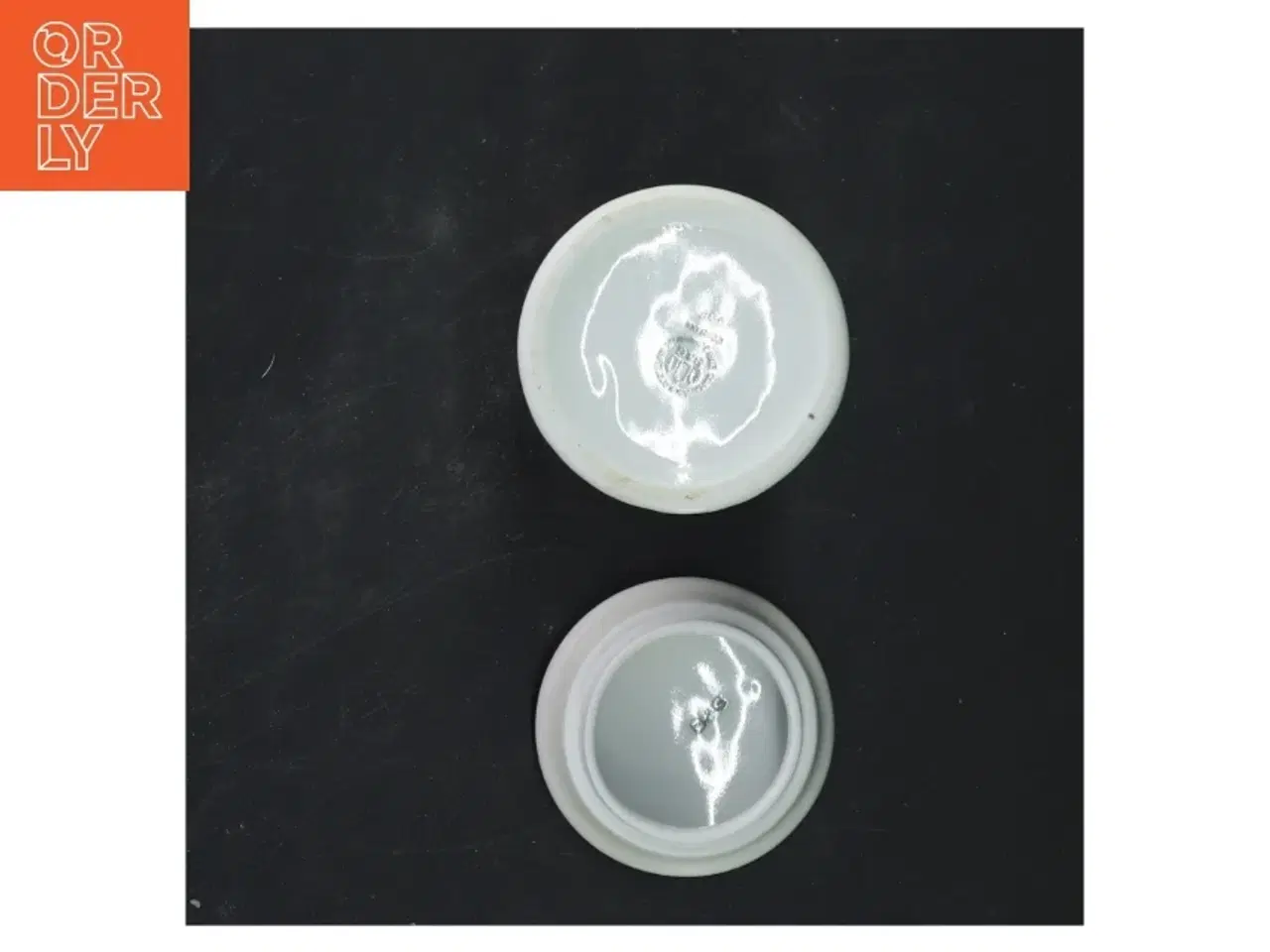 Billede 3 - Porcelæn krukke til sort peber fra B&G (str. 11,5x6 cm)