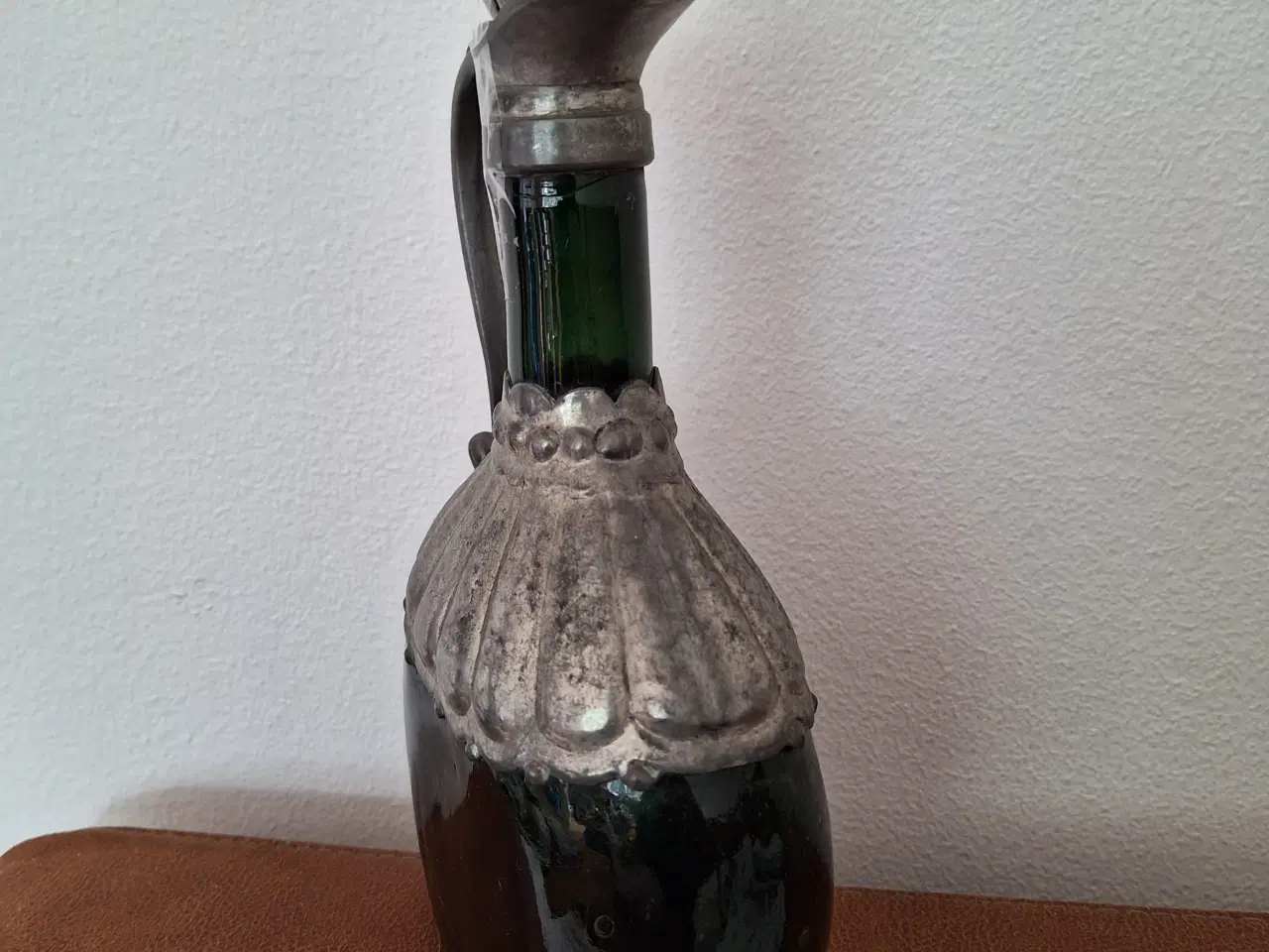 Billede 8 - Antik vin karaffel