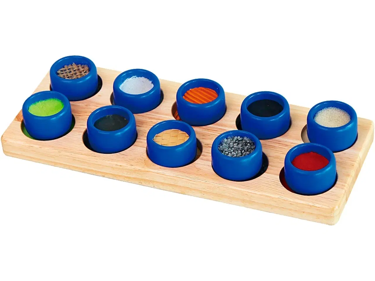 Billede 1 - VIGA Føle/Matchekasse - Styrk dit barns sanser