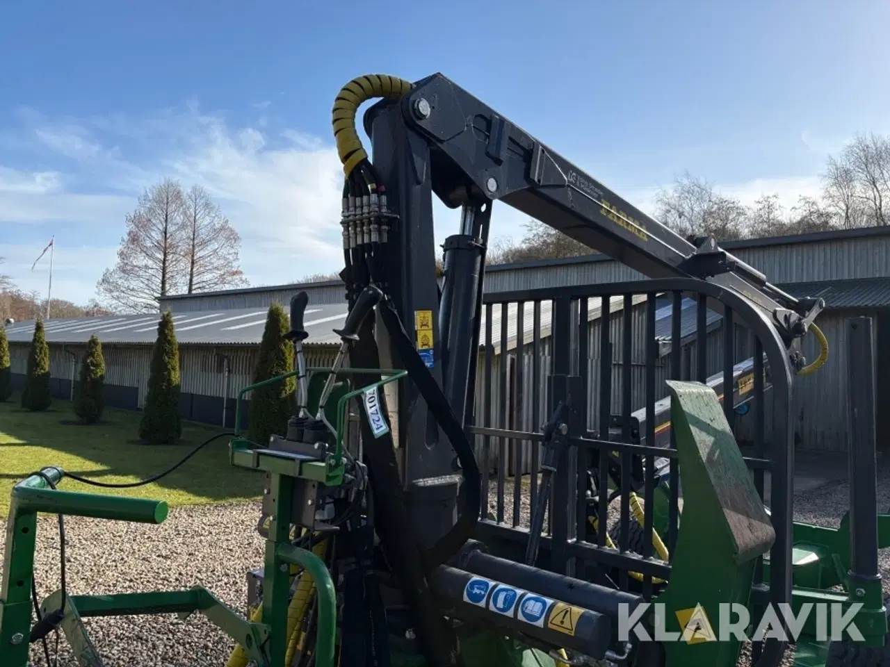 Billede 12 - Skovvogn Farma T 10 G2 med Farma C7,0D G2 kran