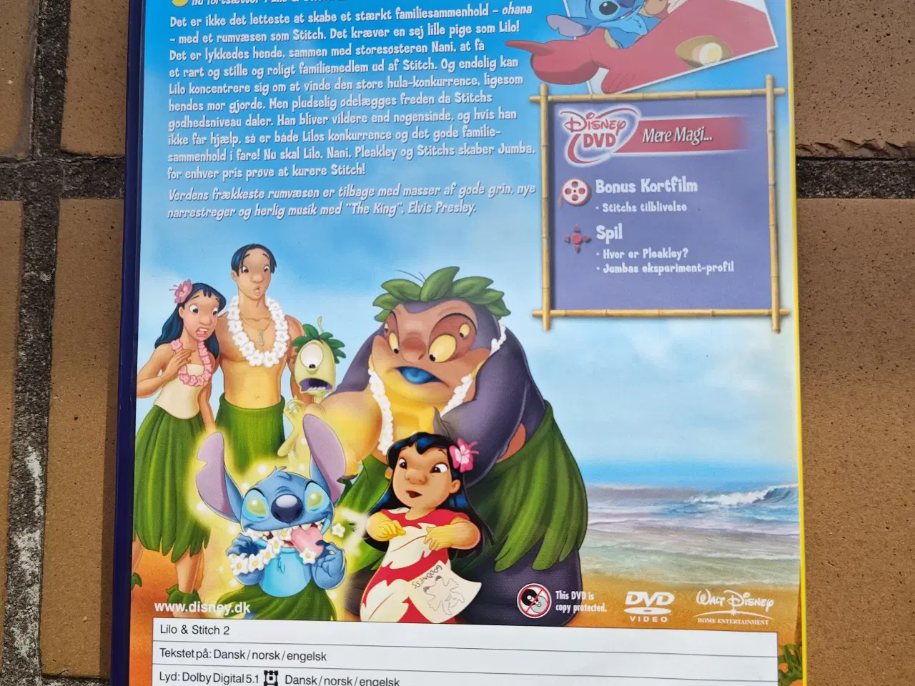 Billede 2 - Disney Lilo & Stitch 2 DVD
