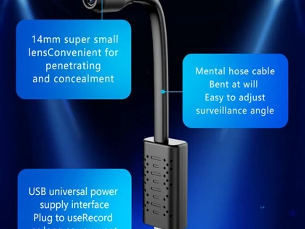 Billede 1 - Surveillance Camera HD Smart Mini WiFi USB Camera