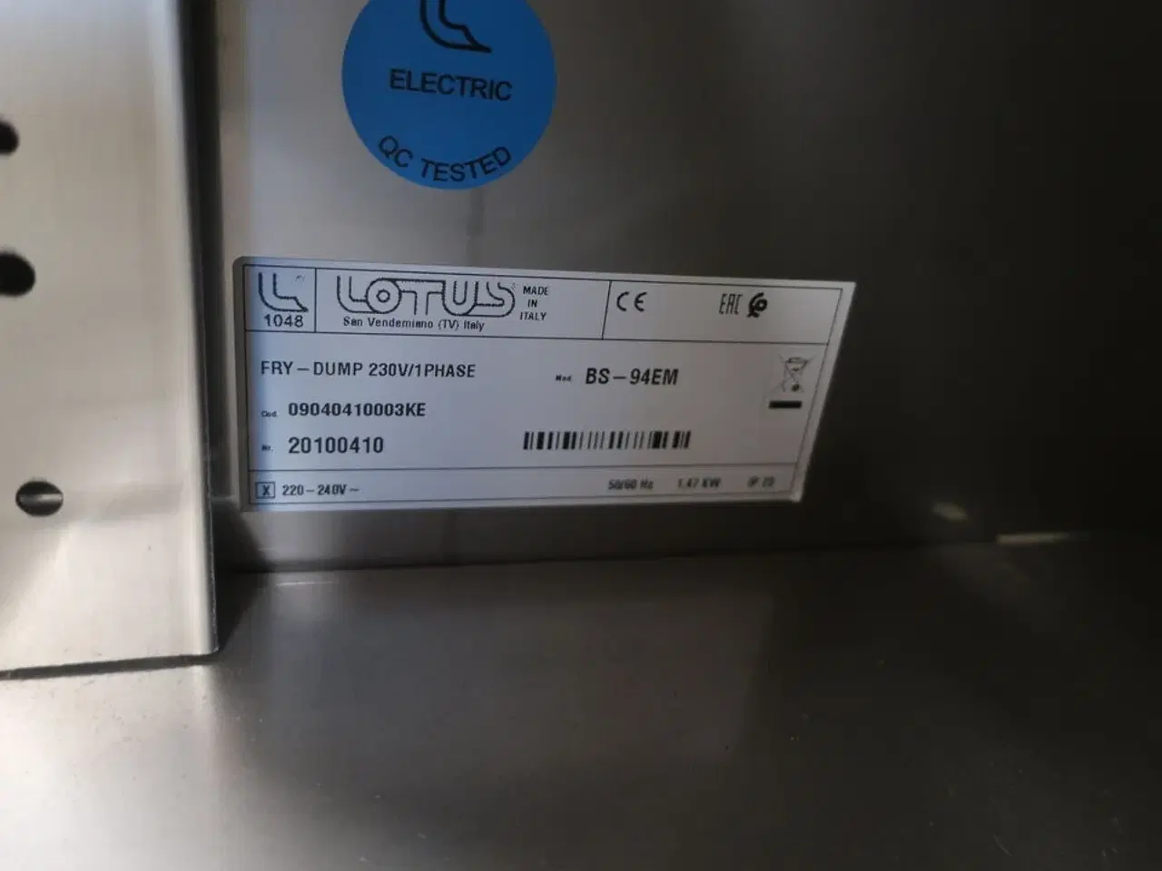 Billede 3 - Pommes frites varmer LOTUS BS-94EM