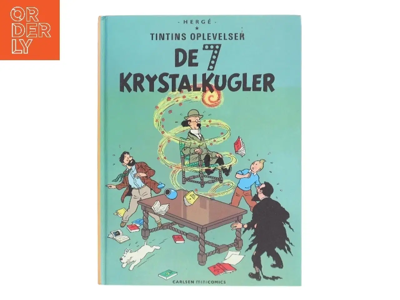 Billede 1 - De 7 Krystalkugler af Hergé (Bog)