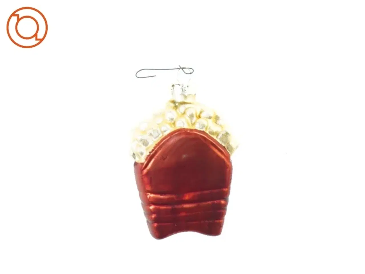 Billede 2 - Julekugle, pommes frites (str. 8 x 5 cm)