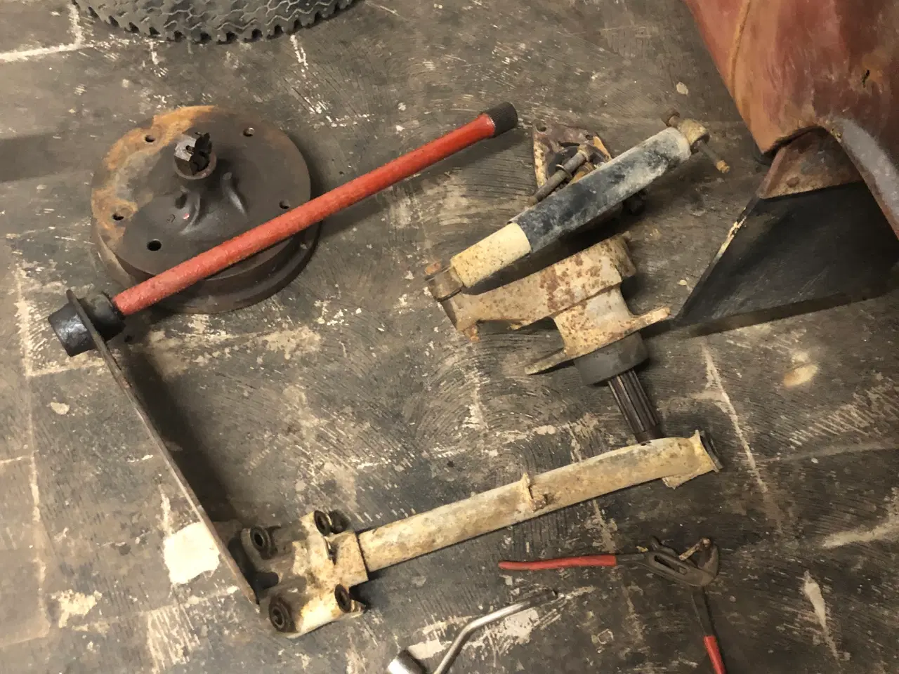 Billede 1 - Bagtøj til vw t2 1968 BYTTE med bagKofanger til VW