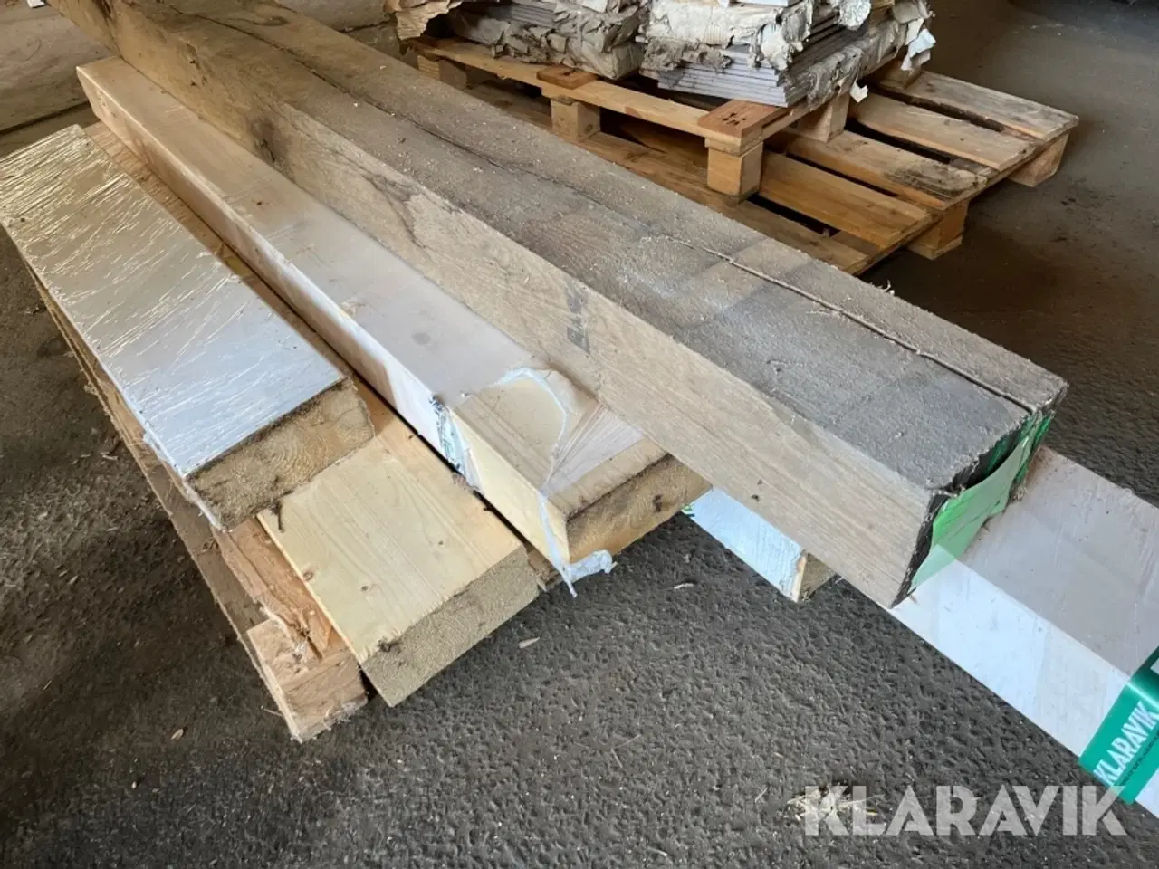 Billede 9 - Limtræsbjælker/egetræbjælke 7 styk