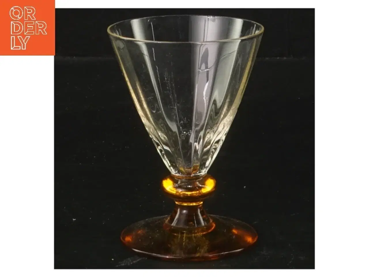 Billede 1 - Vintage krystal glas (str. Ø 6,5 cm længde 9 cm)