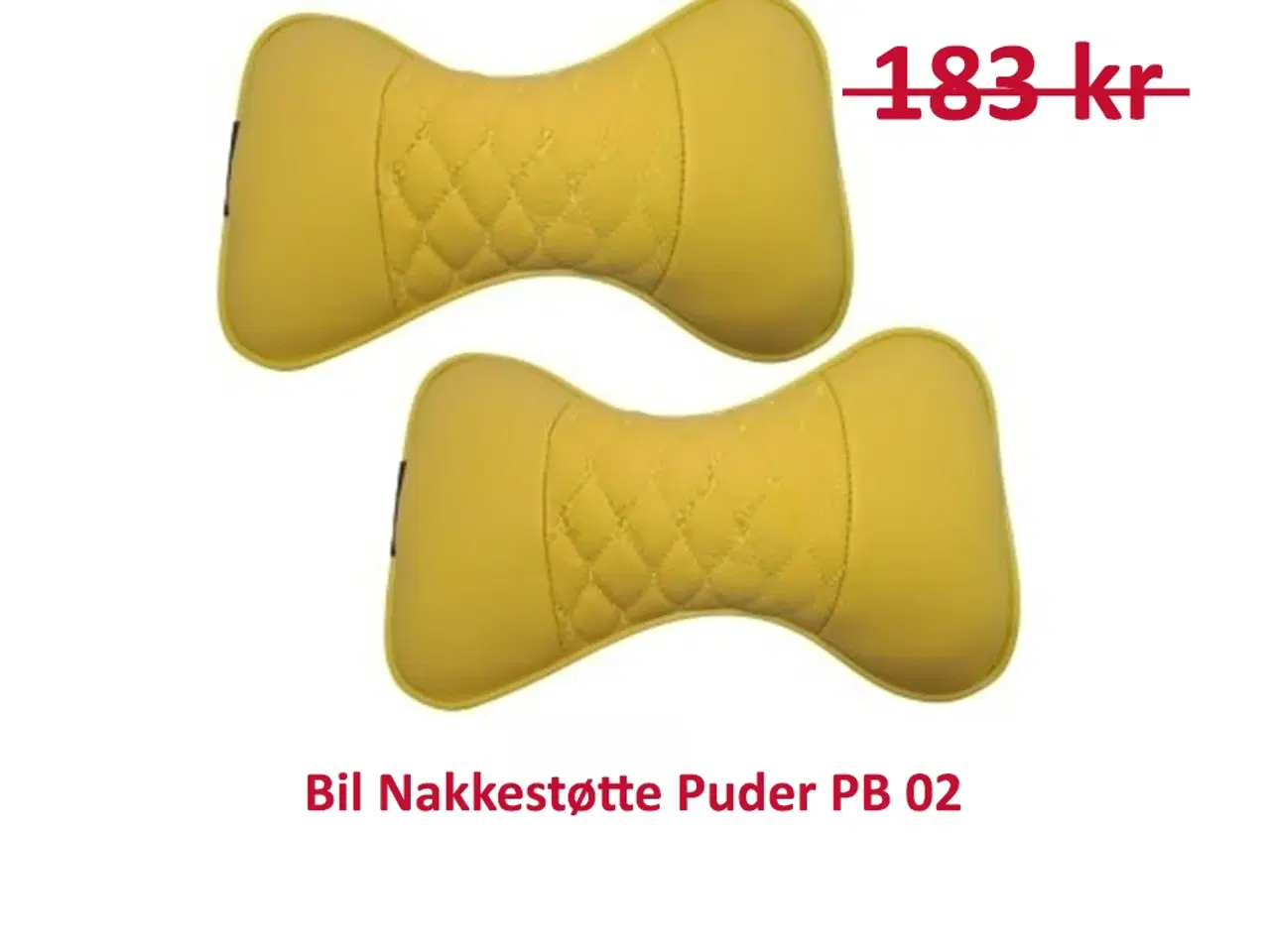 Billede 1 - Bil Nakkestøtte Puder PB 02