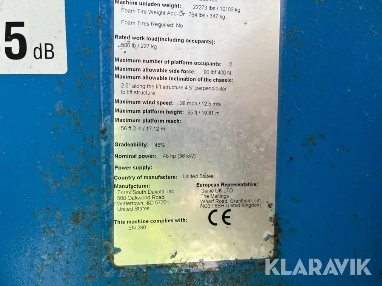 Billede 6 - Bomlift Genie S-65