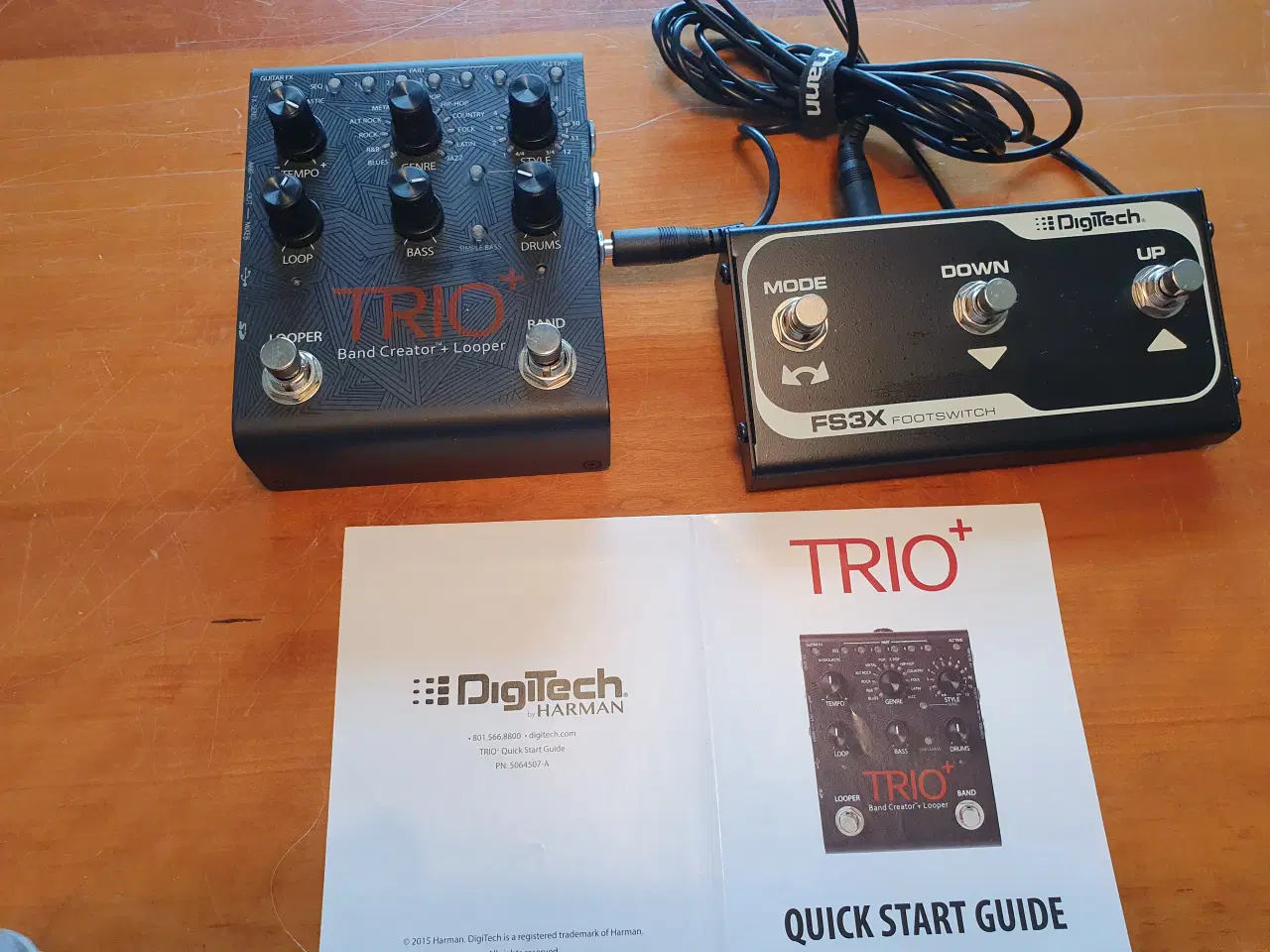 Billede 1 - Digitech Trio+ Band Creator med pedal DigiTech FS3